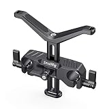SmallRig レンズサポート レンズサポートプラケット レンズサポートシステム 交換レンズアクセサリ 直径50mm-140mmレンズ対応 15mmロッドクランプ装備-BSL2681 [並行輸入品]