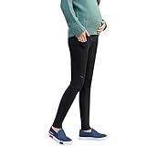 Zhhlinyuan マタニティ Pregnant Women Washed Stretch Pencil Pants Pregnancy Trousers High Waist