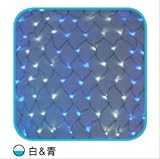 コロナ産業 LED180球ネットライト連結専用／電源部別売り（ブラックコード）　LR180WB　LED色：白・青色　【イルミネーションライト】