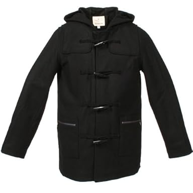 Honnete Duffle Coat: Black