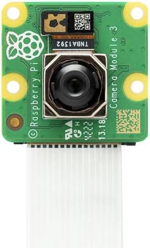 Raspberry Pi 公式のカメラモジュール V3 (可視光 [SC0872], 4K, 1080p, 720p, ウルトラコンパクト, 16:9, MP4, HDR, オートフォーカス, 広角レンズ, webcam)