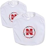 Baby Fanatic Team Color Bibs, University of Nebraska, 2-Count by Baby Fanatic [並行輸入品]