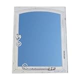 ミラー 鏡 洗面鏡 壁掛け スクエア [幅48.5×高60cm] INK-0701005G