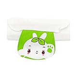 2個漫画のパターン赤ちゃんタオルとシンプルなデザインのベビータオル