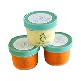 Baby Food Storage Containers - Sage Spoonfuls Mini 4oz Storage Jars (3pk) - BPA Free by Sage Spoonfu