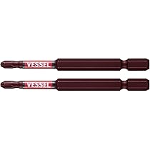 Amazon | ベッセル(VESSEL) サキスボ 段付ビット +2×φ4.5×82mm 2