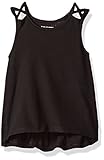 The Children 's Place Baby Girls ' Americana Crochet Backタンク カラー: ブラック