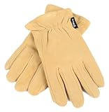 Forney 53118 Deerskin Leather Driver Suede Lined Men's Gloves, X-Large by Forney