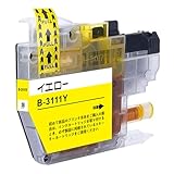【EasyECO】ブラザー用 LC3111-4PK 互換インクカートリッジ LC3111-Y イエロー 1本セット 純正と併用可能 大容量インク 最新ICチップ搭載/残量表示/個包装 対応機種:DCP-J572N DCP-J577N DCP-J582N DCP-J587N DCP-J972N DCP-J973N DCP-J978N DCP-J981N DCP-J982N DCP-J987N など