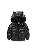 PuHao (プハオ) 子供 ベビー服 コート ジャケット ダウンコート ダウンジャケット パーカー アウター 可愛い 男の子服 綿服 子供服 女の子 赤ちゃん服　幼児 フード付き キッズ 中綿 暖か
