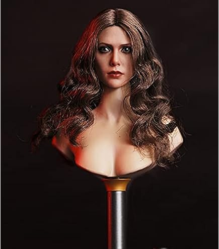 Amazon | 1/6男性女性バストスタンドヘッドフィギュアモデルハーフ