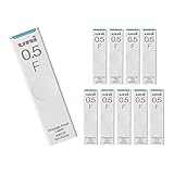 三菱鉛筆 シャープペン芯 uni ユニ 0.5 F 10個 ハコULS0540F