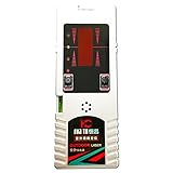恒昌光電　08S-RD　レーザー墨出し器用受光器　インジゲーター式　レーザー受光器　恒昌光電専用　見やすい　赤色ライン専用　ホルダー付