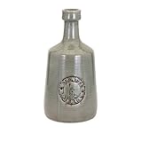 IMAX 14108 Journey Tall Vase, Gray [並行輸入品]