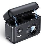 llano NP-FZ100 バッテリー 充電器 PD (バッテリー2個まで同時充電可能/USB-C 充電ポート/PD18W 高速充電/LED数字表示/SDカード収納付き) For Sony a9/A9R/9S/a6700/a6400/a7RV/a7IV/A7R3/7III/a7cなどに対応 (NP-FW50用)