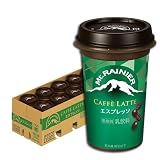 マウントレーニア カフェラテ エスプレッソ 240ml 10本 コーヒー カフェオレ 飲み物 クール便 森永乳業