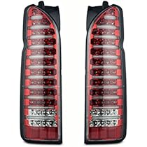 ハイエース テールランプ 2個セット 赤/クリア Amazon | ハイエース レジアスエース 200系 ファイバールック