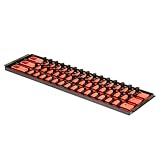 Ernst Manufacturing 8450 Socket Boss 3-Rail Universal Twist Lock Socket Tray, Multi-Drive, Red by Er