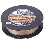 放浪カモメ PEライン 釣り糸 0.08号 150M 5色 マルチカラー 4本編 1.6lb アルティメットパワー アジ アジング メバル メバリング トラウト ワカサギ 用