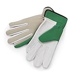 WorkShop 87043RP Leather Palm Work Gloves, Large [並行輸入品]
