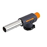 Tenlacum ガストーチバーナー 炙り調理用バーナー 自動着火カセットアウトドア/BBQ/キャンプの炭火起こし お菓子や炙り料理ガスバーナー ハンディ ガストーチ