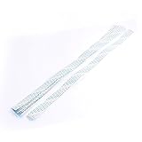 uxcell 柔軟フラットケーブル　データケーブル　ホワイト　Aタイプ　10本入 16ピン