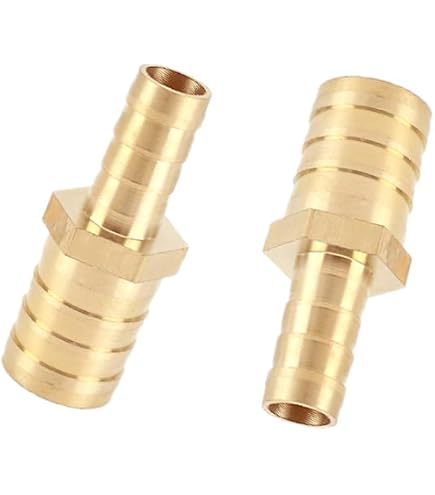 Amazon.co.jp: 3個 異径ジョイント ホースジョイント 19mm-12mm 真鍮