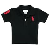 (ポロ ラルフローレン チルドレンズウェア) POLO RALPH LAUREN ベビー 男の子 ポロシャツ Cotton Mesh Polo Shirt ブラック Polo Black (18M) 
