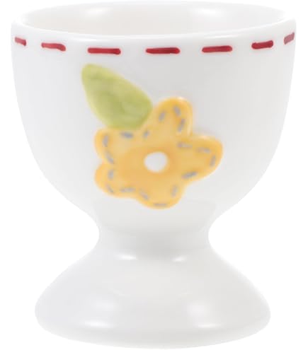 Amazon.co.jp: 3個セット 白エッグスタンド [ 直径4.9x高さ6.3cm 71g