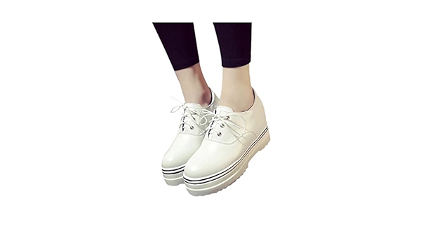 Amazon Only J 厚底 スニーカー レディース シューズ 靴 フラットシューズ 美脚 パンプス スニーカーサンダル ひもあり レースアップ 運動靴 スリッポン ローファー カジュアル 歩きやすい スニーカー