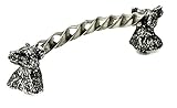 Carpe Diem Hardware 2511-9 European Elegance Chalice Bear 4 O.C. Pull with Swarovski Crystals by Car