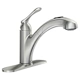 Moen 87017SRS Pullout Spray Kitchen Faucet from the Banbury Collection, Spot Resist Stainless [並行輸入品