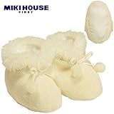 MIKIHOUSE FIRST(ミキハウスファースト)ファー付き雪の妖精ブーティ フリー（12cm）,白（01）