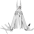 LEATHERMAN(レザーマン) マルチツール WAVE PLUS ウェーブ プラス ナイロンケース付き 【日本正規品】 25年保証 LTJマーク入 WAVP-N