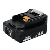 Enelife マキタ 互換 バッテリー 14.4V シリーズ 長寿命電池搭載 日本メーカー保証 電池残量表示機能 5億円製造物責任保険付 (3000mAh/単品（BL1430B/T))