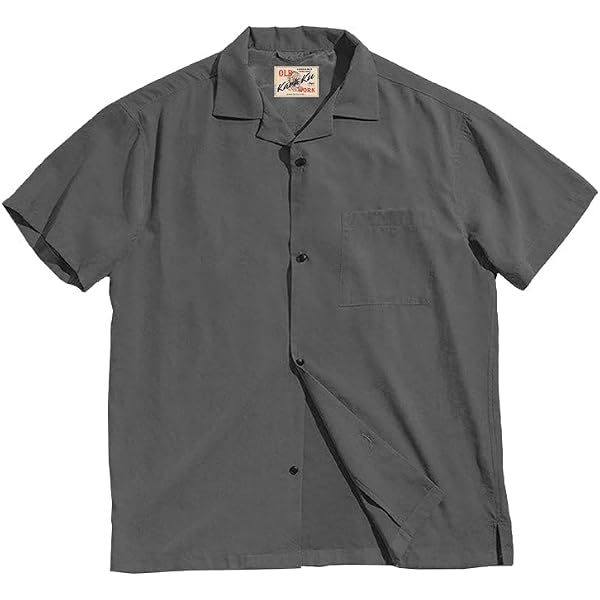 Amazon.co.jp: [karaku] メンズ シャツ 半袖 夏服 ゆる 開襟シャツ