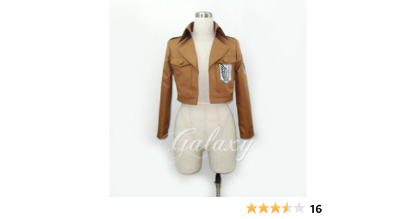 Amazon 進撃の巨人 リヴァイ エレン 調査兵団 ジャケット コスプレ 衣装 ミカサ アルミン Cc1051 女性lサイズ コスプレ 仮装 通販