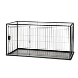 リッチェル インテリアペットサークル 120-60 ブラック 超小型犬・小型犬用