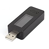 XDiscount usb電圧計電流計　デジタル電圧計の電源テスター　軽量　小型　耐久性　持ち運びやすい