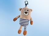 Rudolph Schaffer Crazy Pets Bear Keyring Soft Toy by Rudolph Schaffer