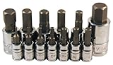 ATD Tools ATD-13785 13 Pc. Metric Hex Bit Socket Set