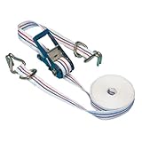 ベルト荷締機(ラチェット式) Bシリーズ B-100 小型 先端J金具Dリング 調節側ベルト長さ 0.3 m ベルト強度 100 kg スリーエッチ HHH