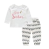 Brightup子供、赤ちゃんのロンパーセット、長袖Tシャツとレギンス