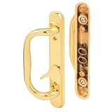 Prime-Line Products C 1287 Sliding Door Handle Set, Brass Plated by Prime-Line Products