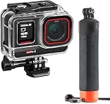 FitStillダイビングキットINSTA 360 ace pro 2/ace pro用、50m/164フィート防水ハウジング+浮力ハンドル、水中撮影用ace pro 2アクセサリー