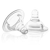 Spectra Wide Neck Teats, Slow Flow (0~3 months) by Spectra