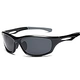 Quzama-JS 偏光サングラス レンズ 運転用 スポーツ 超軽量 クリア UV400 紫外線をカット メンズ 釣り 野球 ゴルフ 自転車 (H01)