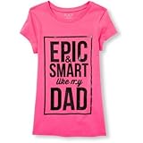ザ・チルドレンズプレイス THE CHILDREN'S PLACE/ ショートスリーブグラフィックティ ゼラニウムピンク トップス半袖Tシャツ 4歳【並行輸入】