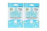 2- PACK Hydrapak Bottle Bright 12 Count Biodegradable Bottle Cleaning Tablets Chlorine Free & All Na