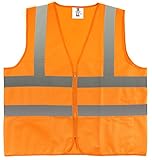 TR Industrial(TR産業) 安全ベスト 反射ベスト ポケット2つ ジッパー XXXLサイズ